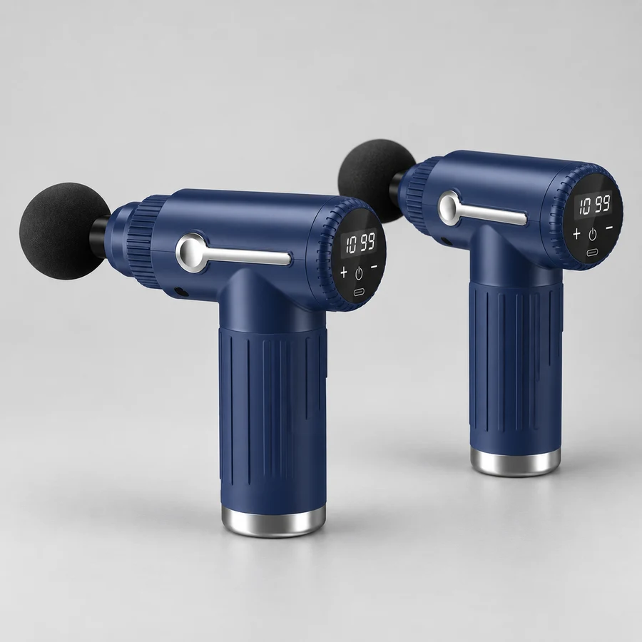 Set: groß + mini — Massagepistole + Mini für unterwegs